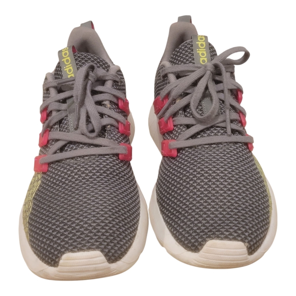 Adidas‎ Womens Questar Flow Running Shoes Gray Pink EG1981 Low Top Lace Up 7M